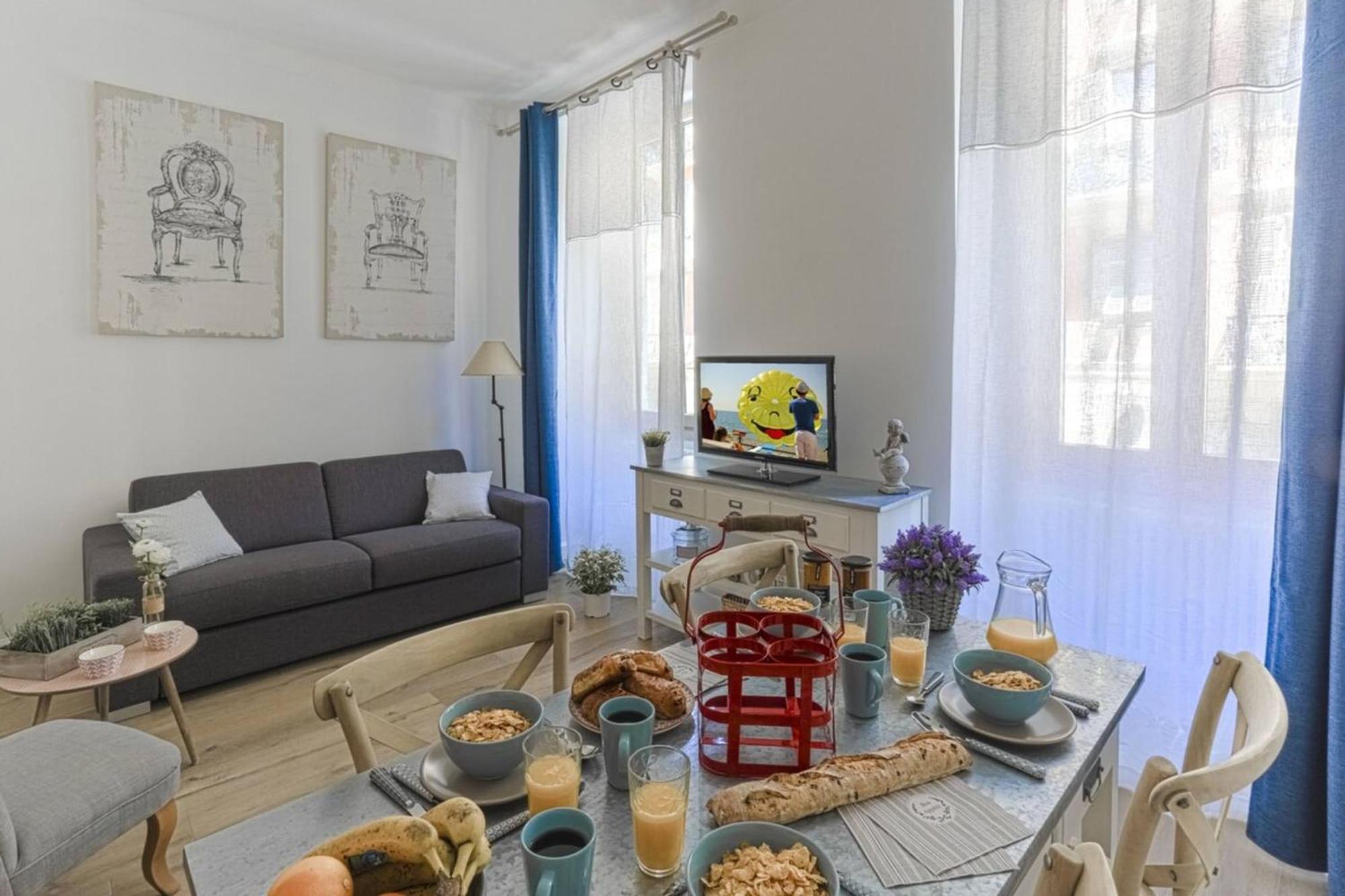 Cassini Gt - 1 Bedroom - Balcony - Place Garibaldi Nice Bagian luar foto